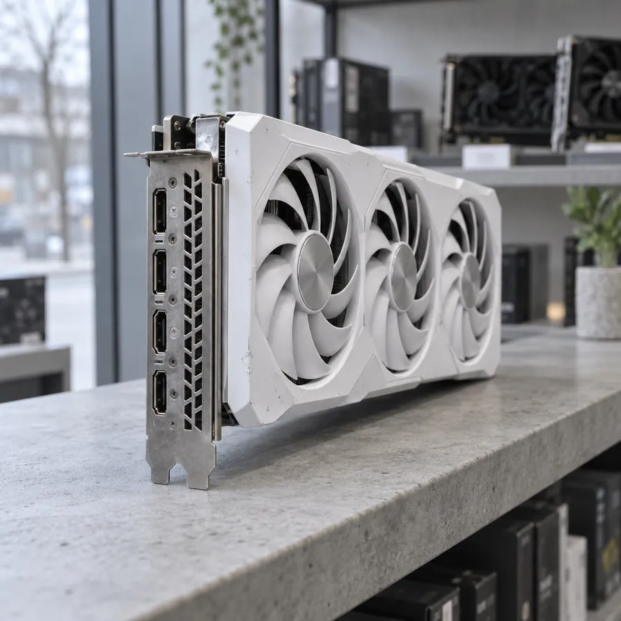 Radeon RX 9070 XT 16 GB white